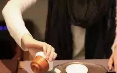 三才蓋碗的正確拿法，三才蓋碗抓碗法圖解